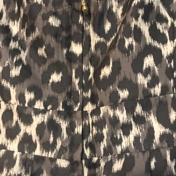 Kate Spade Like New Animal Print Dress Size 6 - Picture 11 of 12